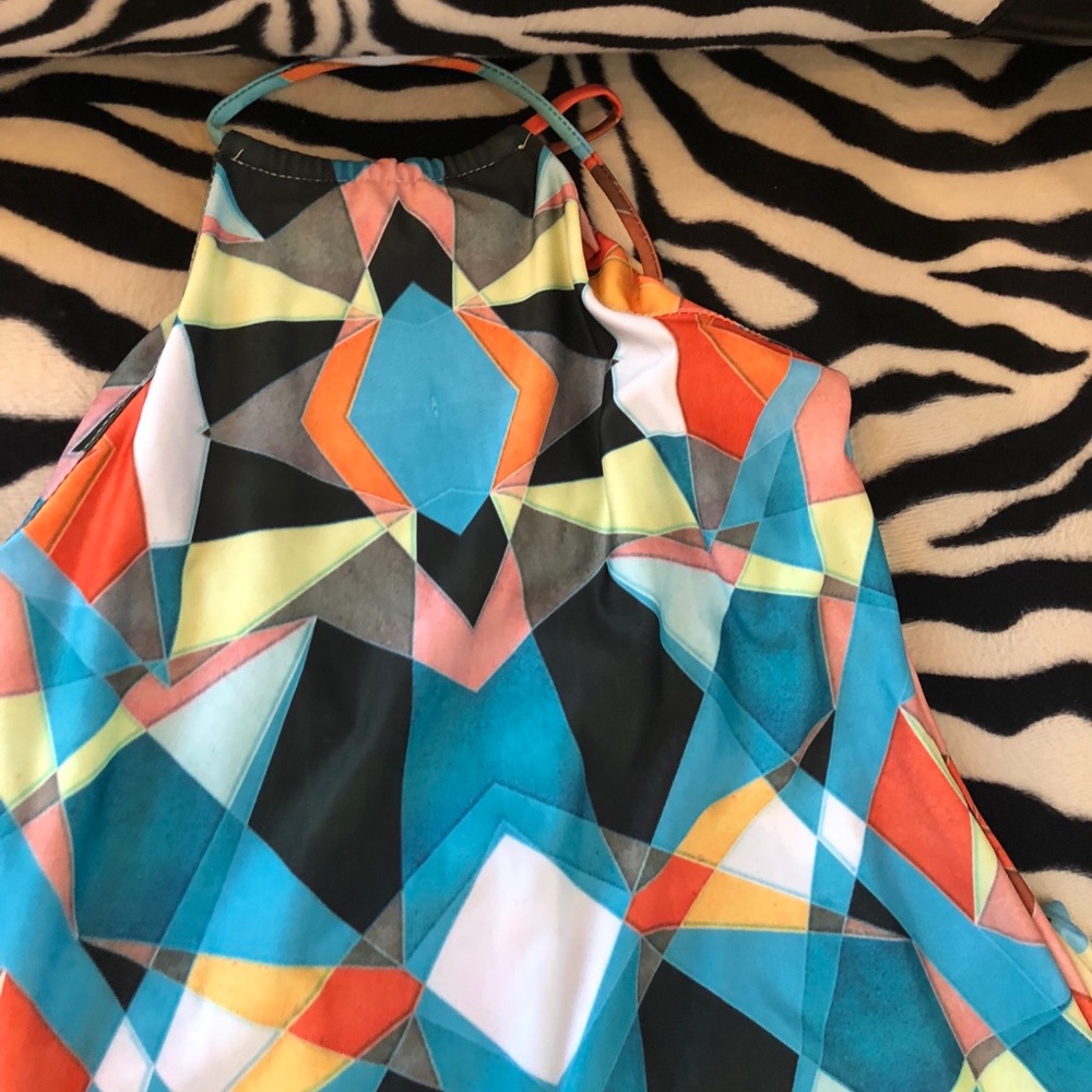 Halter maxi dress